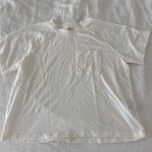 Madewell White Short Sleeve Tee